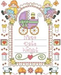 Baby Carriage Birth Announcement (image for) Baby Carriage Birth Announcement